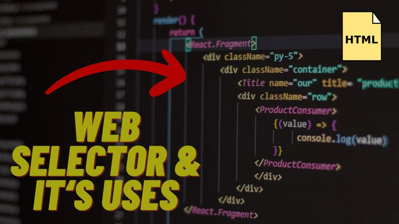 Comprehensive Guide to Web Scraping Selectors and Their Types