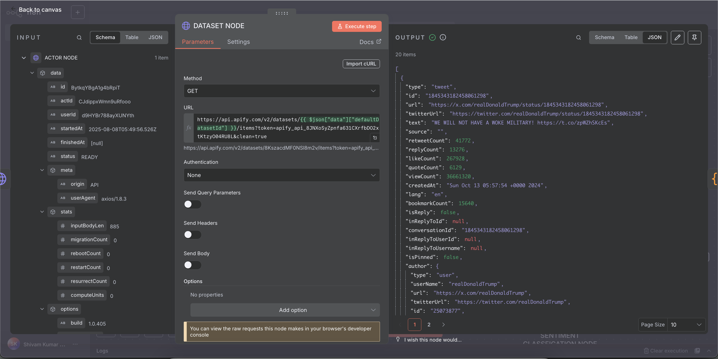 Fetch Dataset Node
